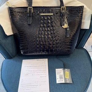 Brahmin Medium Asher in Ink